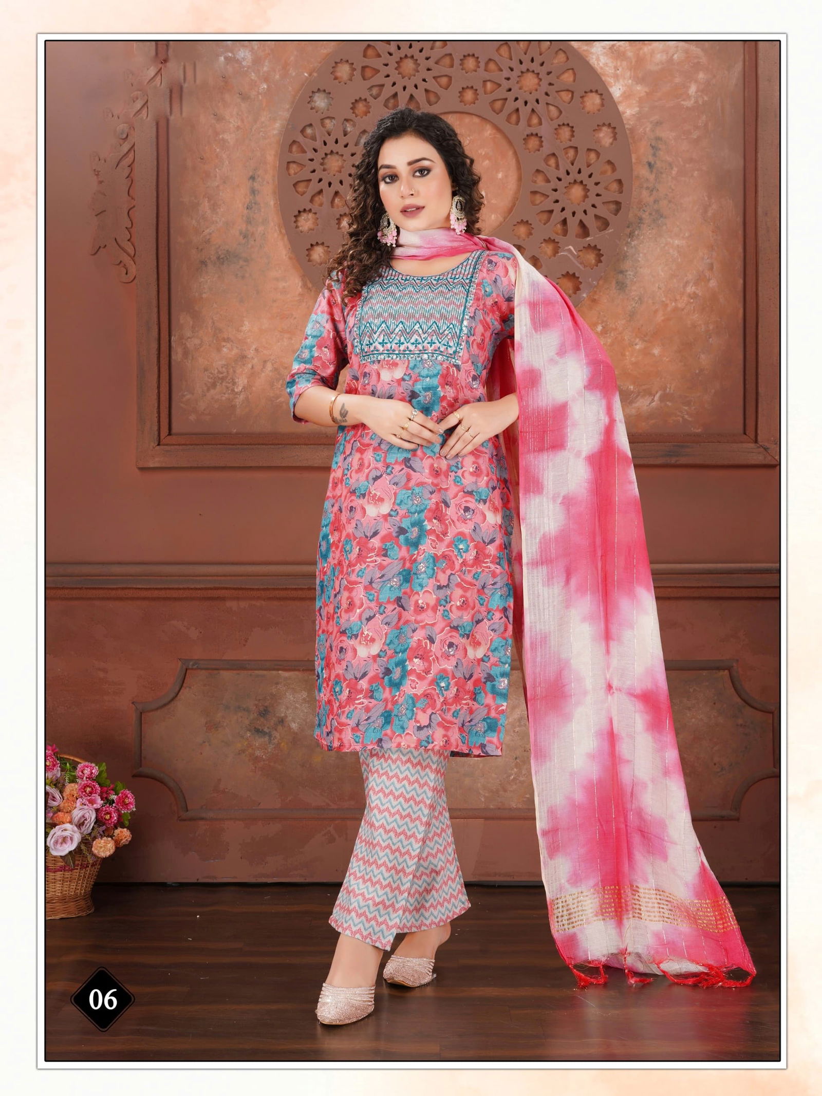 Kritika By Rangjyot Foil Printed Kurti With Bottom Dupatta Wholesale Shop In Surat
